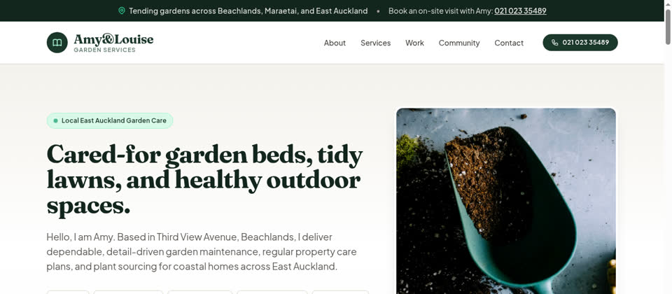 Amy&Louise Garden Services preview